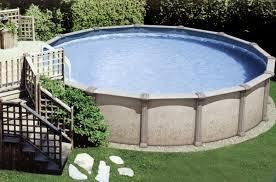 24' Vogue Distinction LX 52" Round Pool and Accessory Package