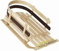 Flexible Flyer Wooden Baby Sled